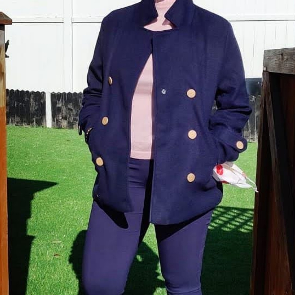 Navy Peacoat.